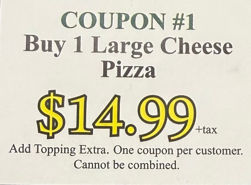 COUPON #1