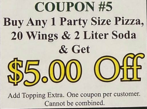 COUPON #5